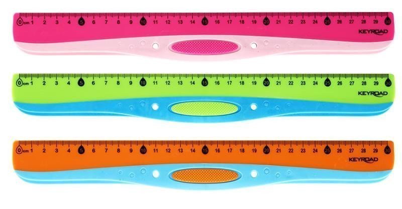 Keyroad Pravítko 30 cm Easy liner - mix motivů