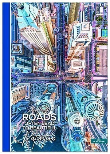 Concorde Záznamní kniha A4 čtvereček 100 listů