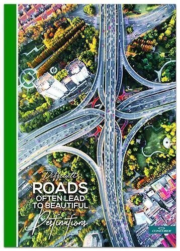 Concorde Záznamní kniha A4 linka 8 mm 100 listů