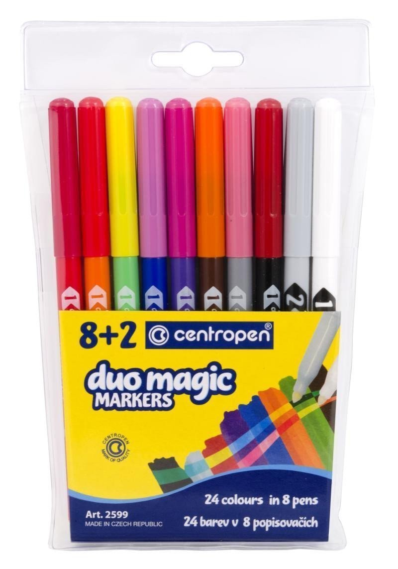 Centropen Značkovač Duomagic 2599 10 ks