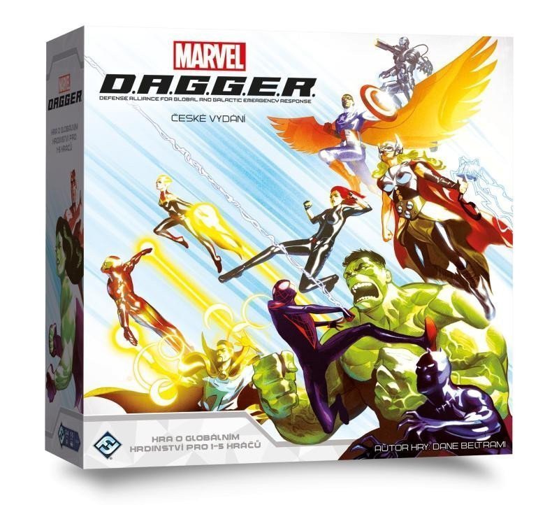 Marvel DAGGER - strategická hra české vydání