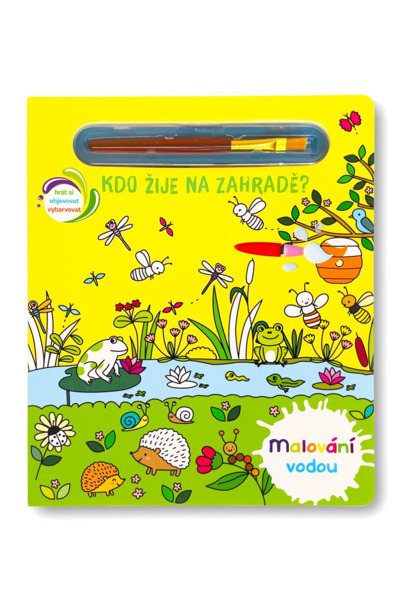 Kdo žije na zahradě - Malování vodou