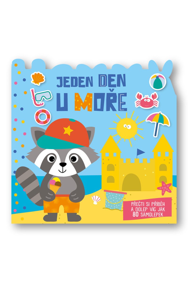 Jeden den U moře - Přečti si příběh a dolep víc jak 80 samolepek