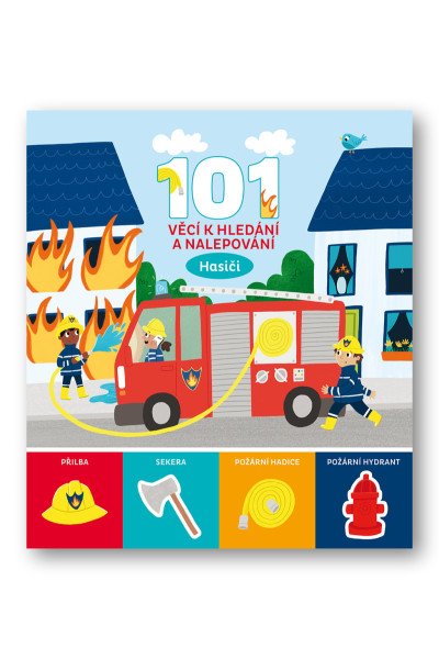 101 věcí k hledání a nalepování Hasiči (2023)
