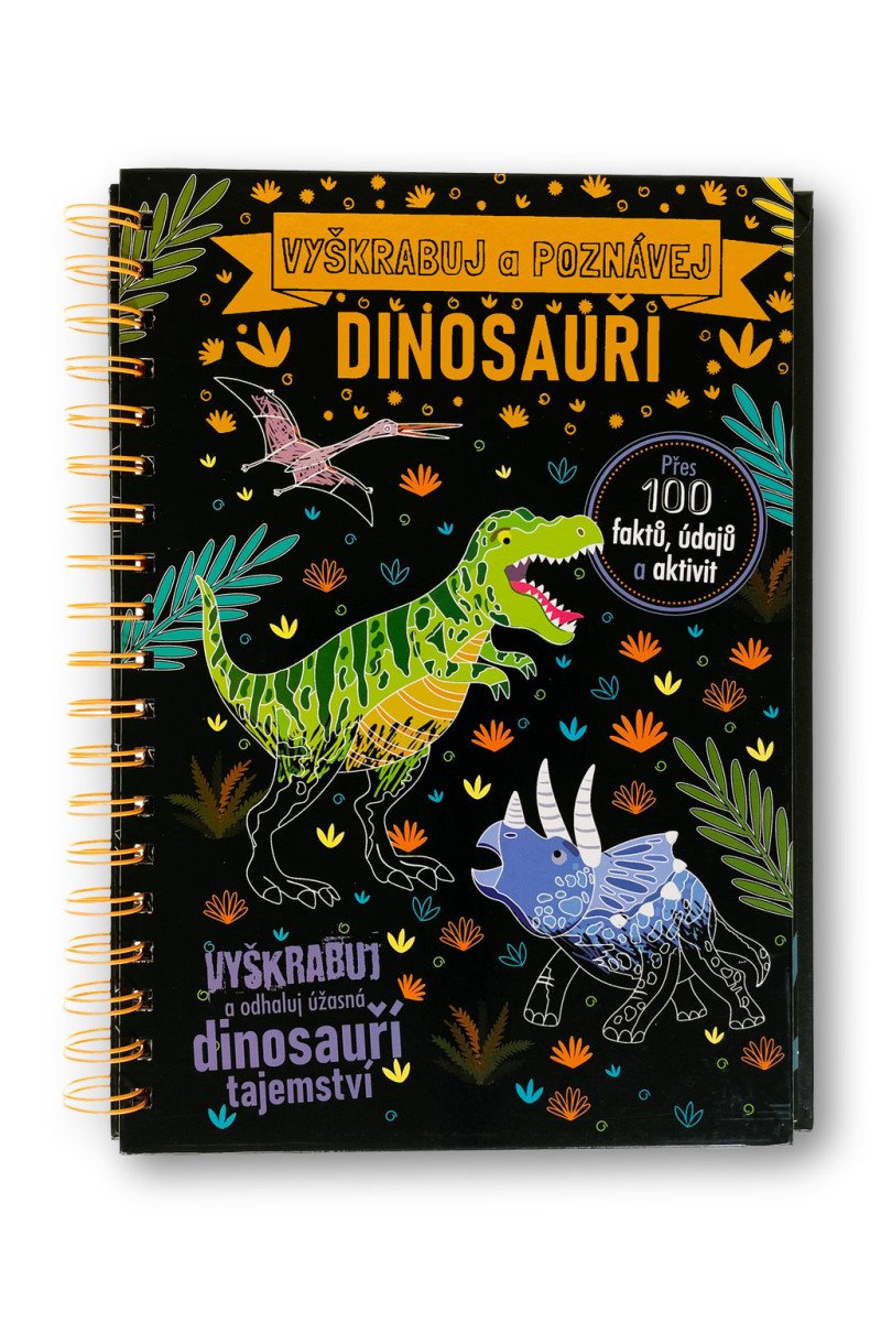 Vyškrabuj a poznávej Dinosauři – Rooneyová Anne