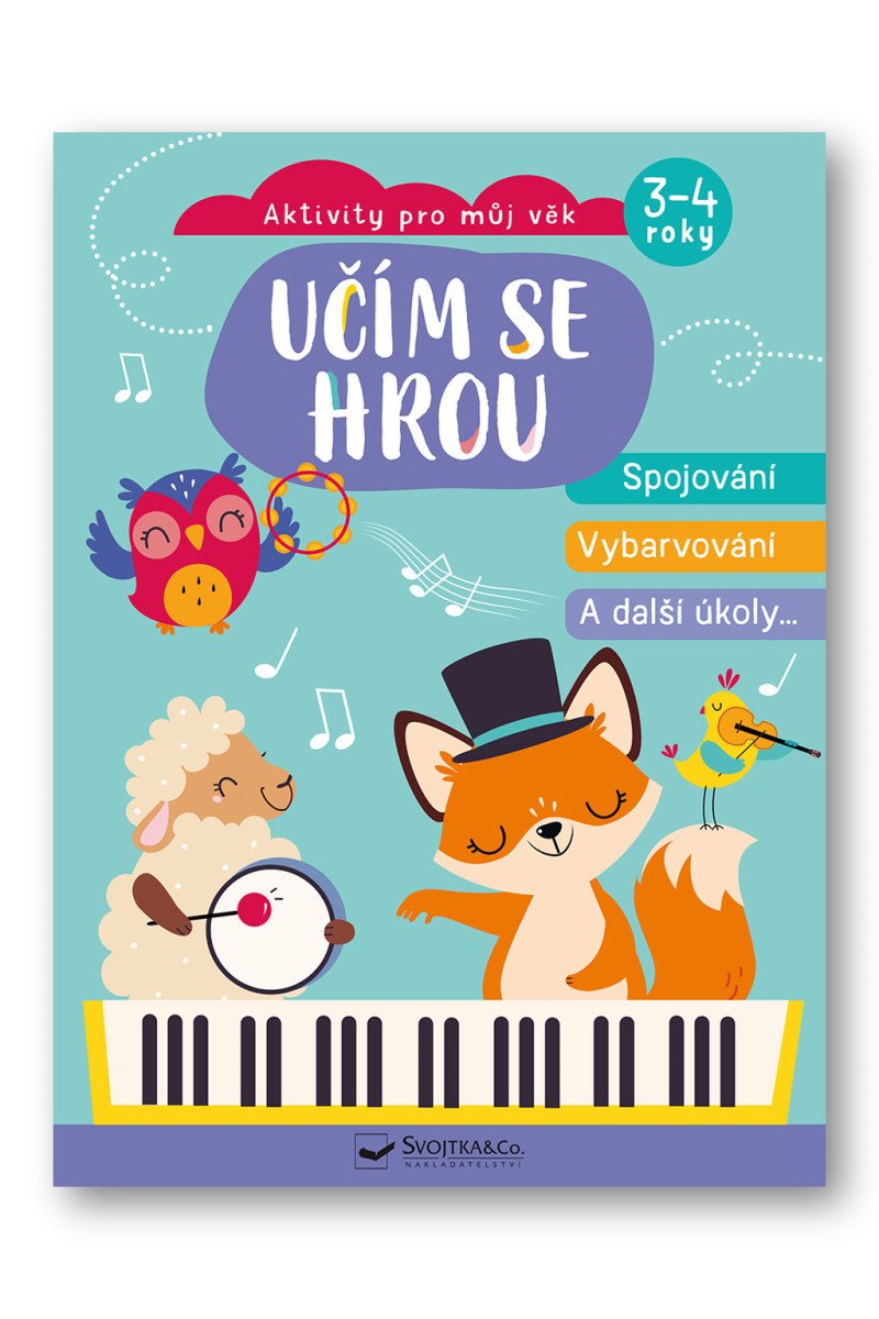 Učím se hrou - Spojování vybarvování a další úkol