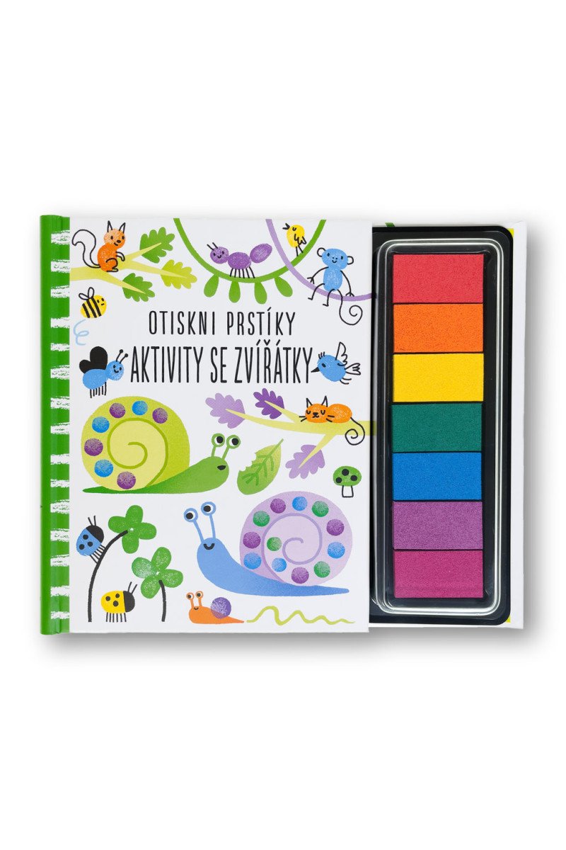 Otiskni prstíky - Aktivity se zvířátky – Wattová Fiona