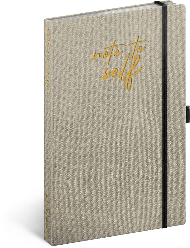 Nedatovaný plánovač Note to self 5 minut denně 13 × 21 cm