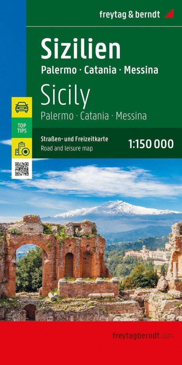 Sicílie - Palermo 1150 000  automapa