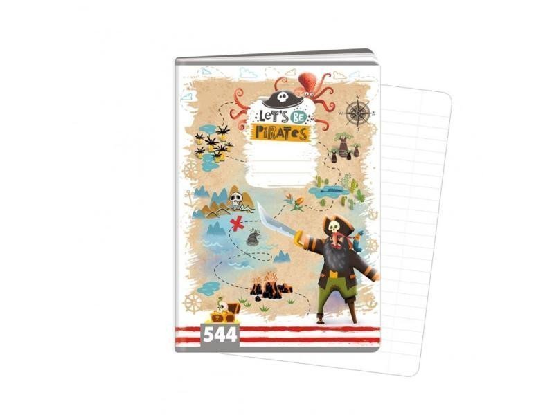 Sešit A5 40 listů typ 544 Lets be Pirates