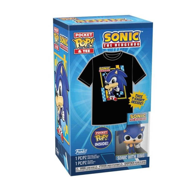 Funko pocket POP  Tee Sonic velikost M