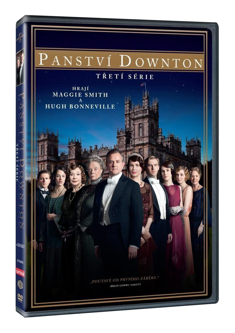 Panství Downton 3 série 4DVD