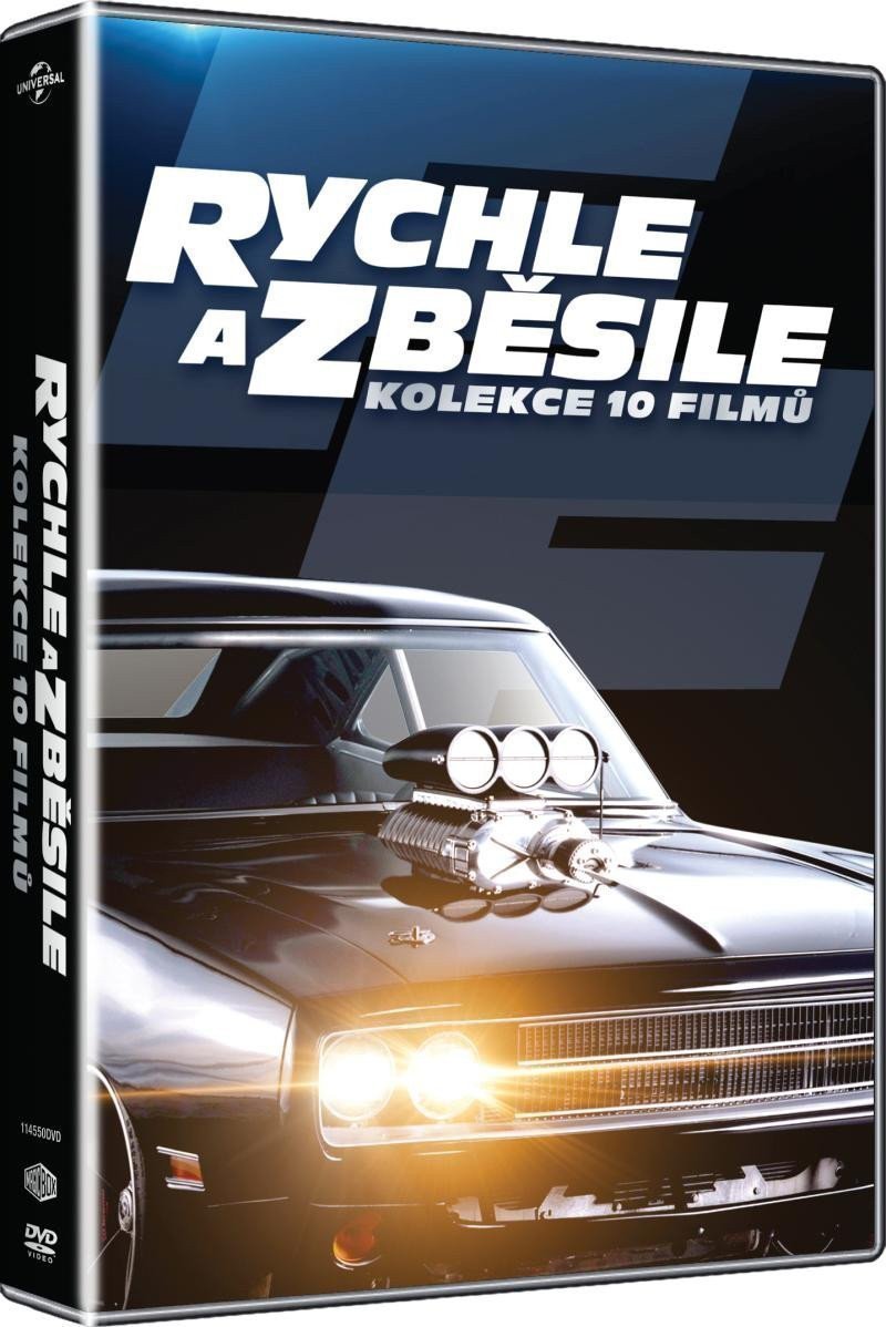 Rychle a zběsile kolekce 1-10 10DVD