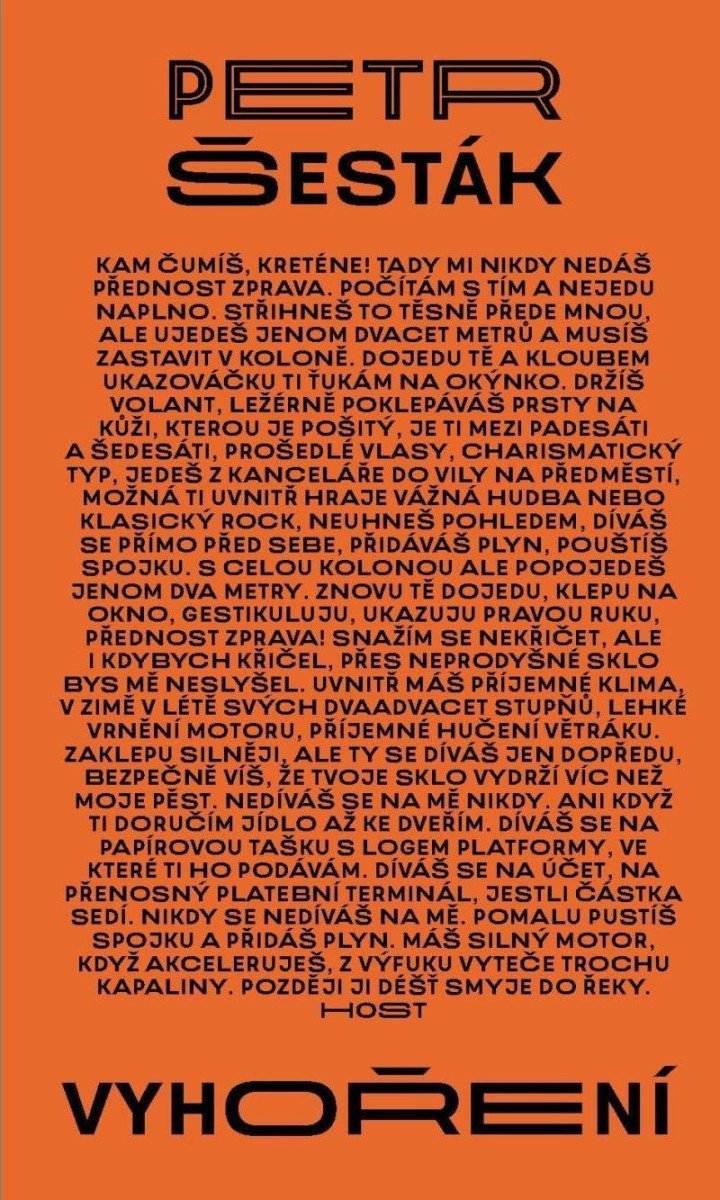 Vyhoření – Šesták Petr