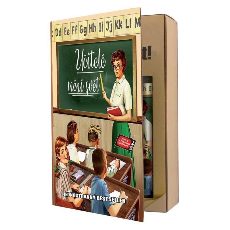 Dárková sada malá kniha - Učitelé sprchový gel šampon