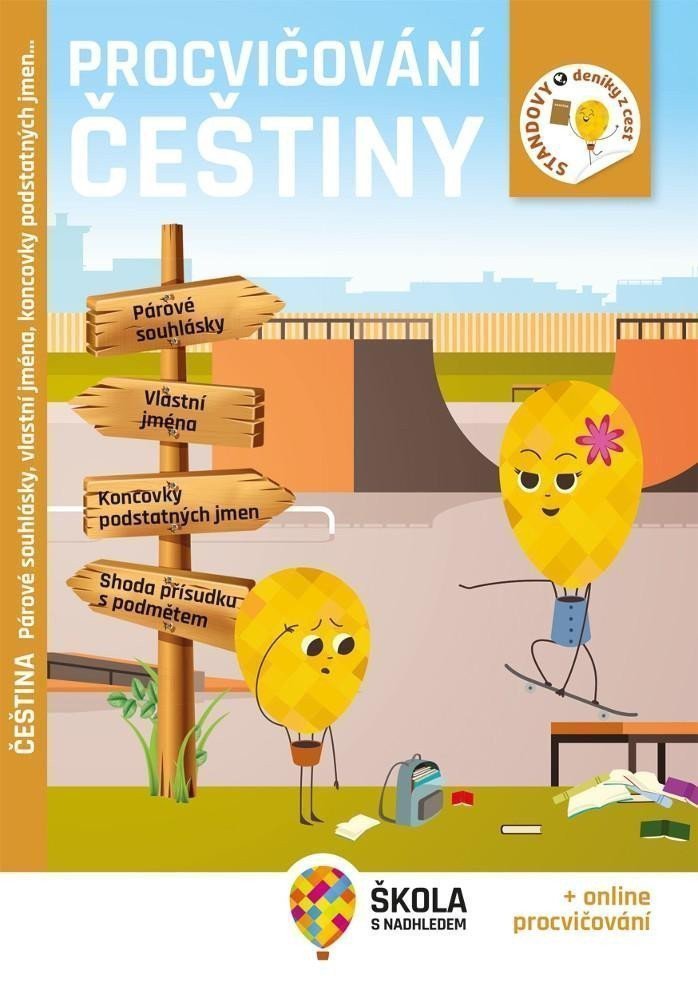 Procvičování češtiny - Párové souhlásky vlastní jména koncovky podstatných jmen - Rozšiřující vzdělávací materiály