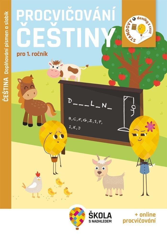 Procvičování češtiny pro 1 ročník - Doplňování písmen a slabik - Rozšiřující vzdělávací materiály