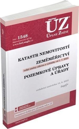 ÚZ 1548 Katastr nemovitostí Zeměměřictví Pozemkové úpravy a úřady