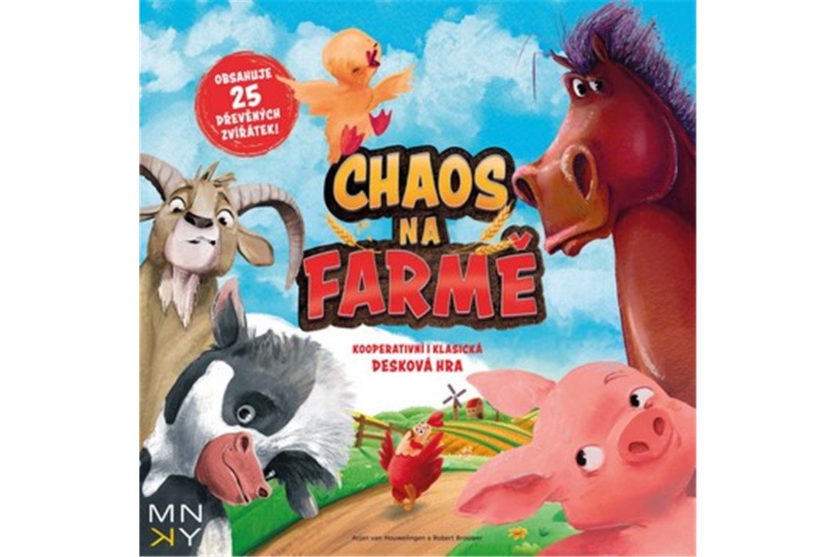 Chaos na farmě - desková hra