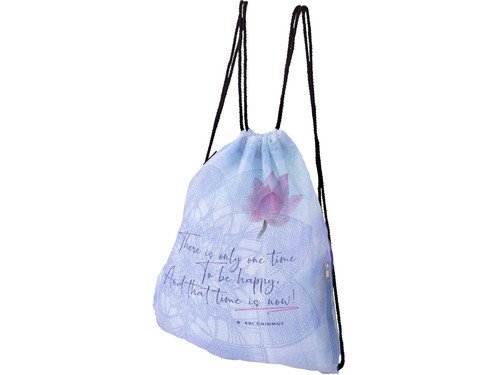 Batoh skládací anglický 34x41cm There is only one time