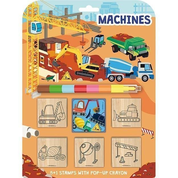 Stroje - Razítka 51 s voskovkou