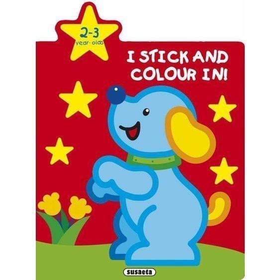 I stick and colour in - Dog 2-3 year