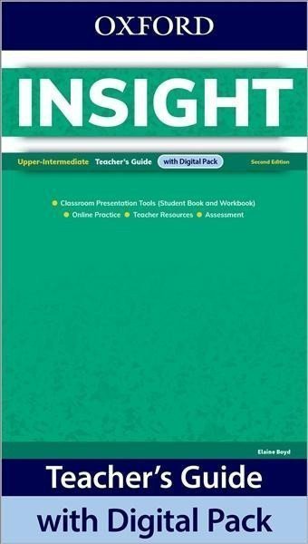 Insight Upper-Intermediate Teachers Guide with Digital pack 2nd Edition – Boyd Elaine