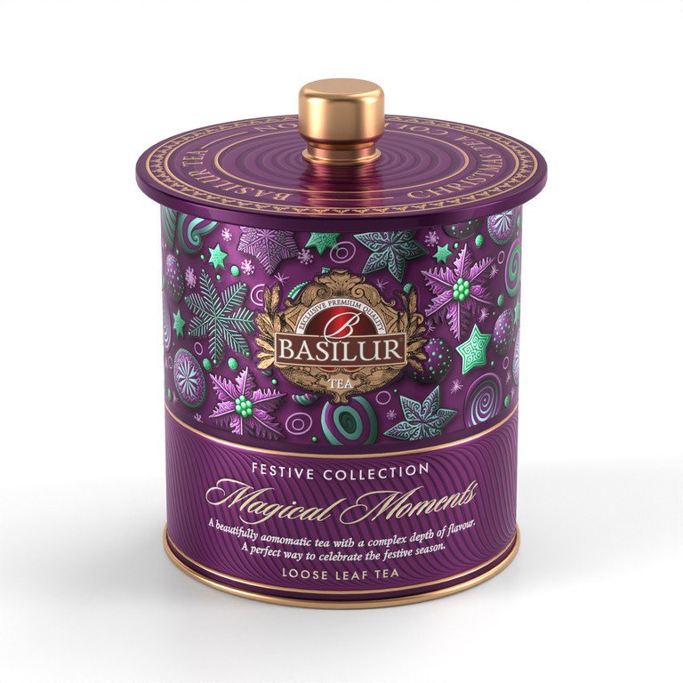 BASILUR Festive Tea Magical Moments 75g plechová dóza