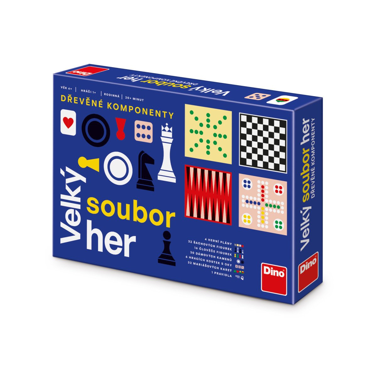 Velký soubor her - rodinná hra