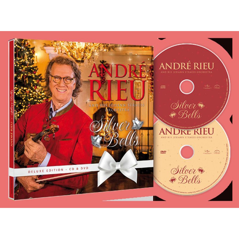 André Rieu Silver Bells album na CD  DVD