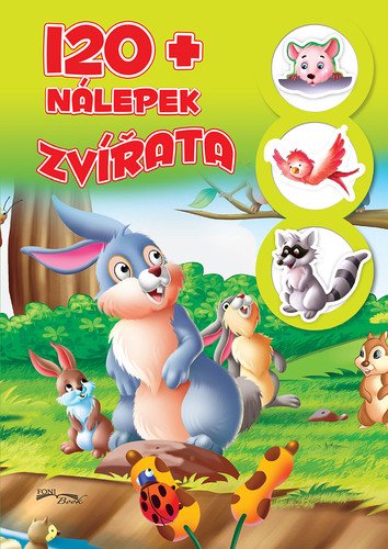 Zvířata 120 nálepek