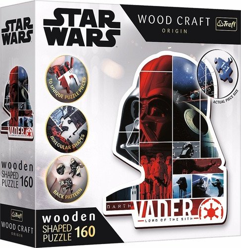 Puzzle Wood Craft Origin Star Wars Darth Vader 160 dílků