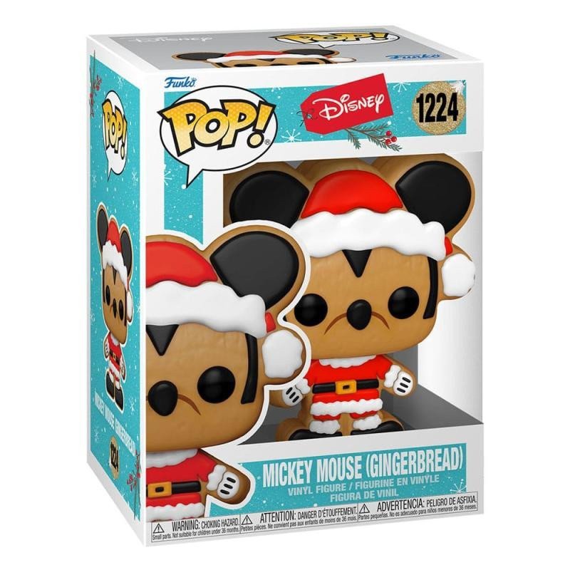 Funko POP Disney Holiday - Santa Mickey gingerbread