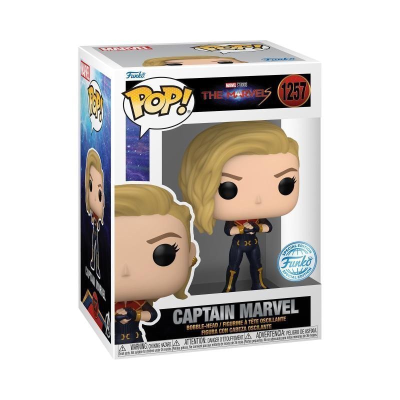 Funko POP The Marvels - Captain Marvel exclusive special edition