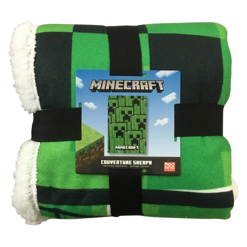 Minecraft přehoz 100x150 cm