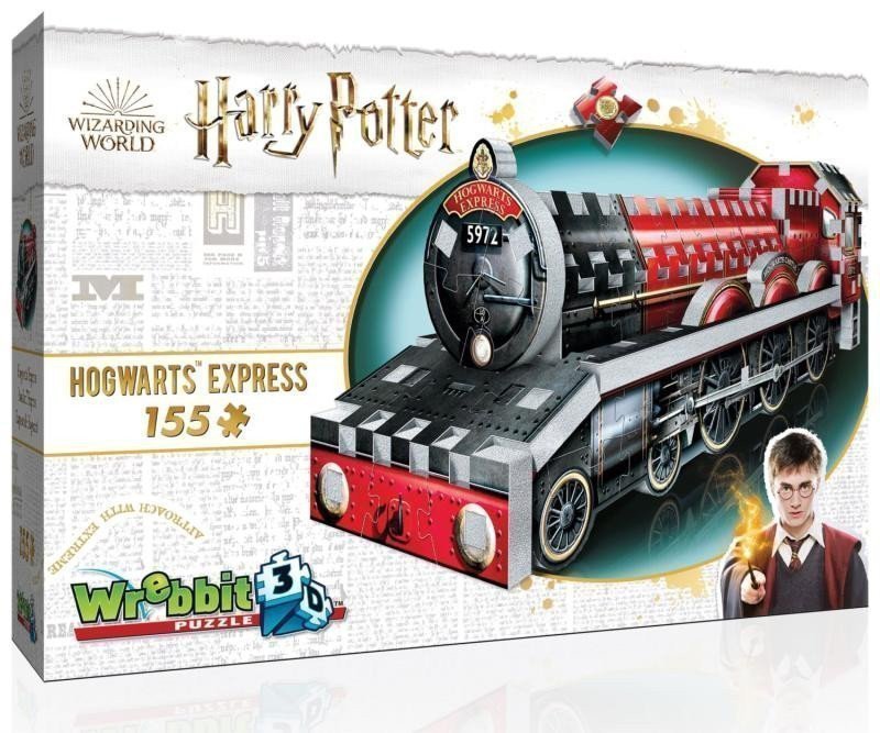 Puzzle 3D Harry Potter Bradavický expres 155 dílků
