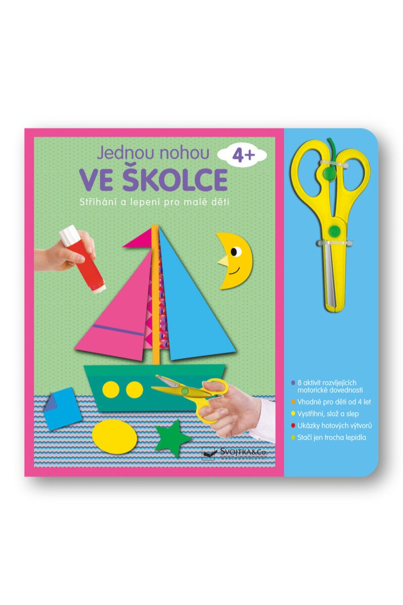 Jednou nohou ve školce - Stříhání a lepení pro malé děti 4