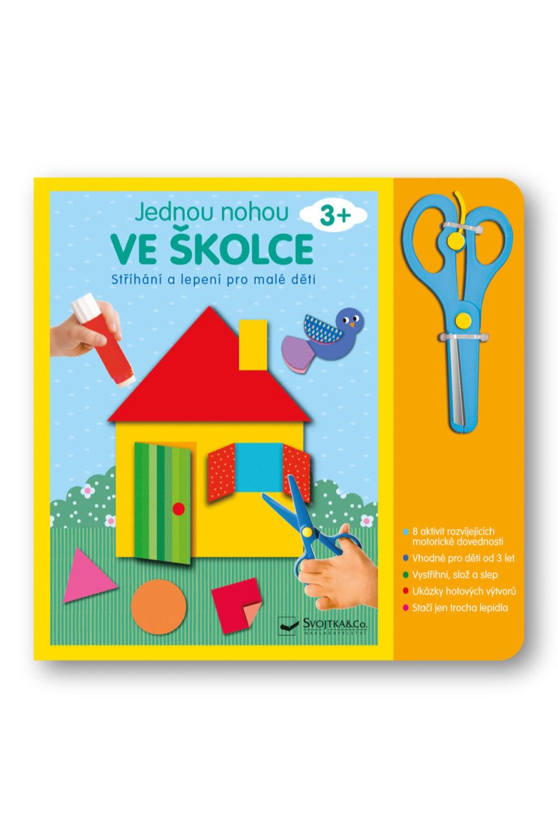 Jednou nohou ve školce - Stříhání a lepení pro malé děti 3