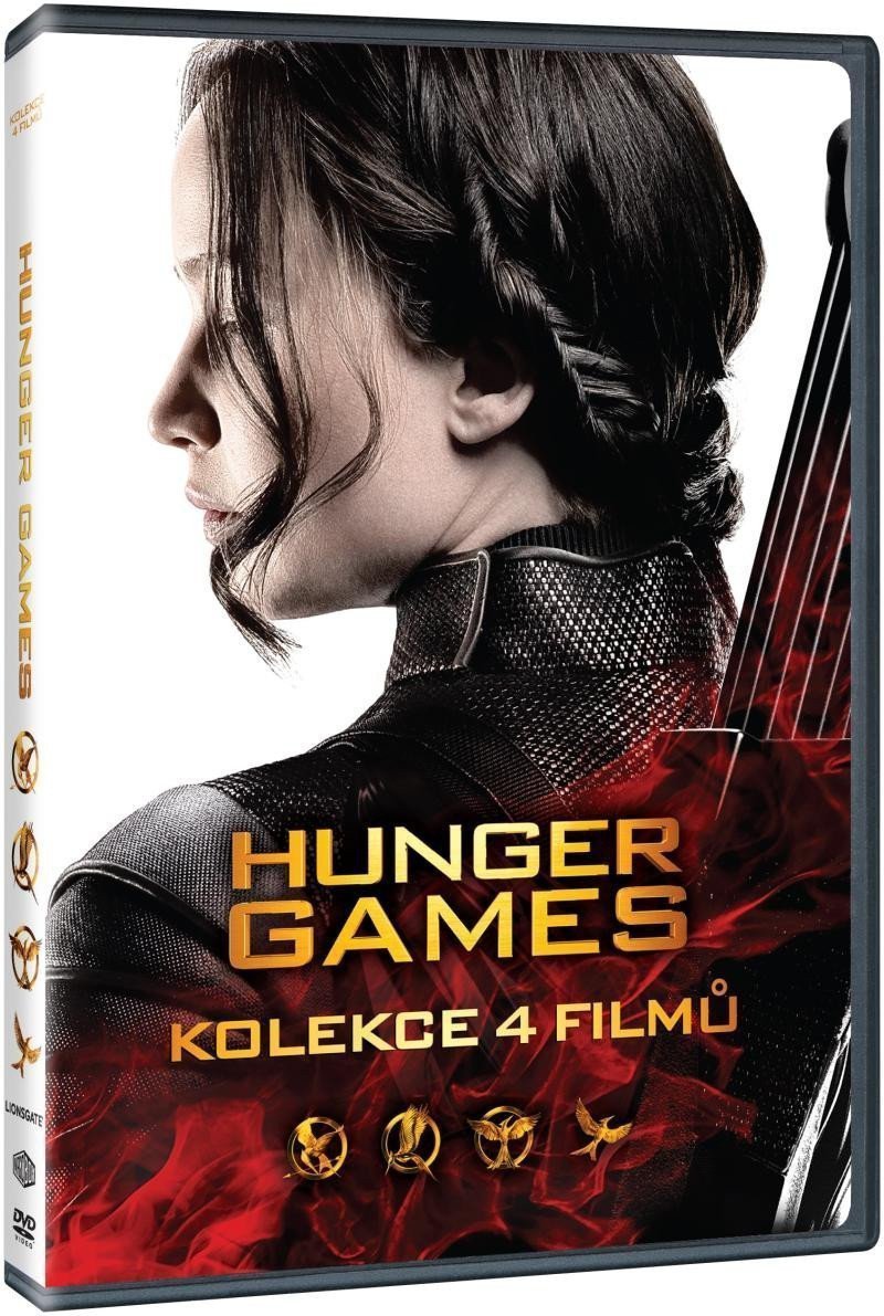 Hunger Games kolekce 1-4 4DVD