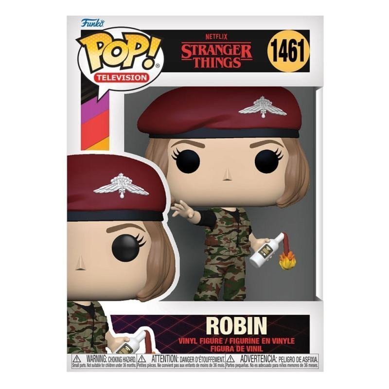 Funko POP TV Stranger Things - Hunter Robin wcocktail