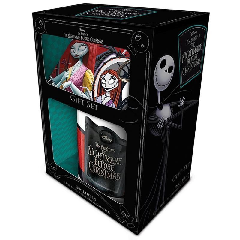 The Nightmare Before Christmas dárkový set hrnek podtácek klíčenka