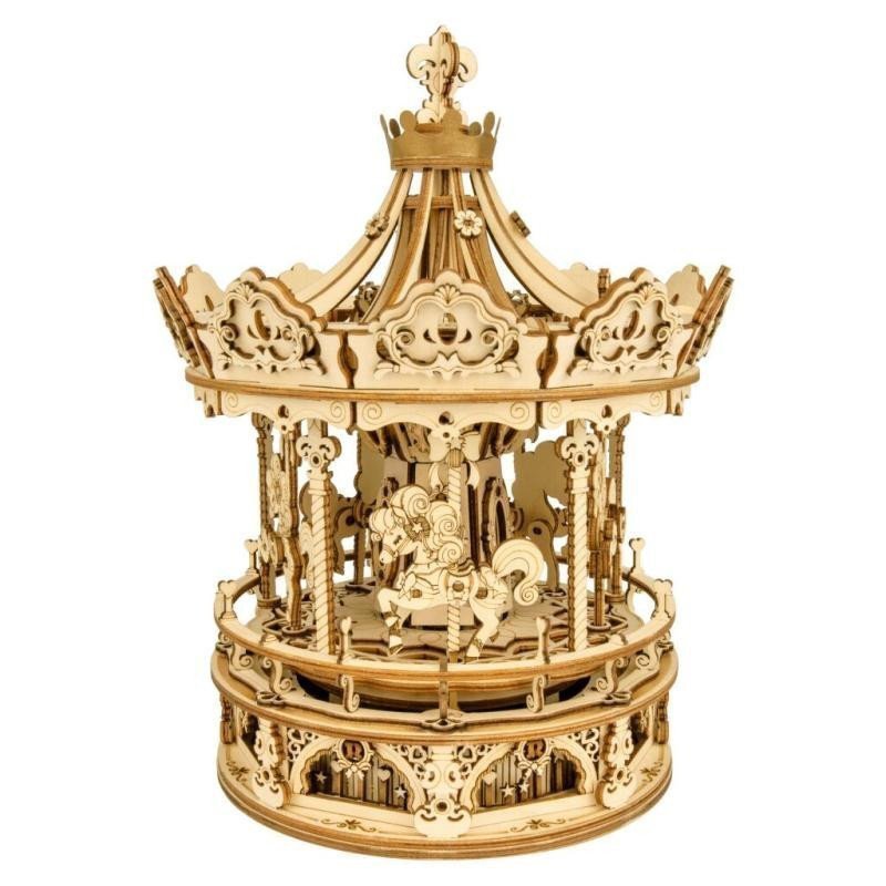 Puzzle 3D Romantický kolotoč336 dílků