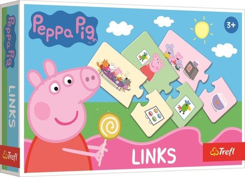 Puzzle Links Prasátko Peppa2x14 dílků