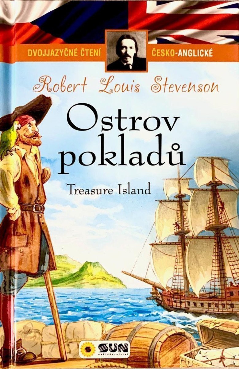 Ostrov pokladů - Dvojjazyčné čtení Č-A – Stevenson Robert Louis