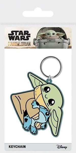 Star Wars Klíčenka gumová - Mandalorian Grogu