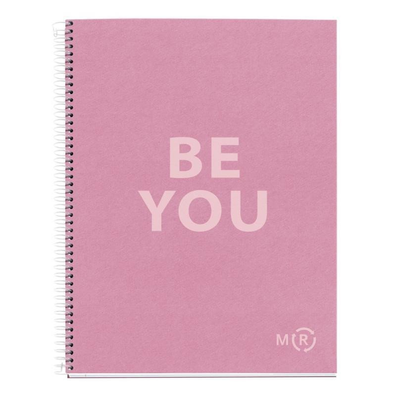 Blok Be Eco A4 linkovaný - Pink