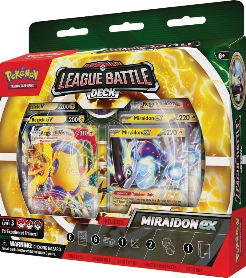 Pokémon TCG Miraidon ex League Battle Deck