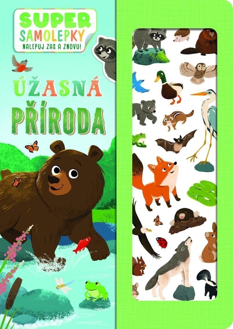 Úžasná příroda - Super samolepky nalepuj zas a znovu