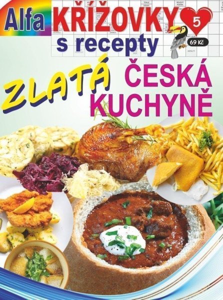 Křížovky s recepty 5/2023 - Zlatá jídla české kuchyně (2023)