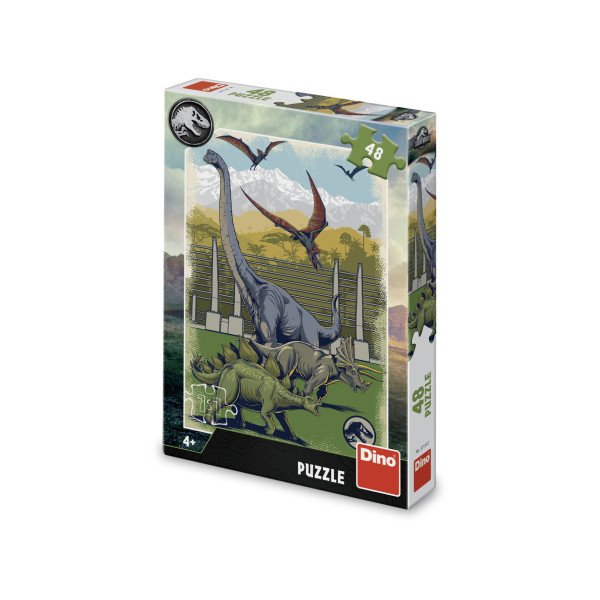 Puzzle Jurský svět 48 dílků
